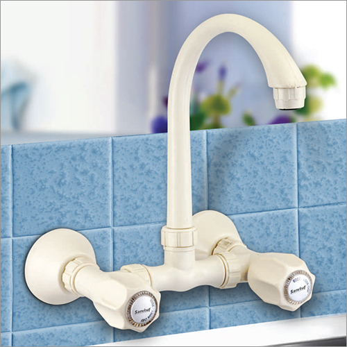 Ptmt Fn-320 Sink Mixer Cock - Color: White
