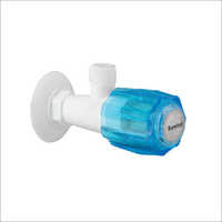 Plastic Tap With Crystal Head - Color: Blue White