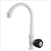 Ptmt Swan Neck Water Tap - Color: White