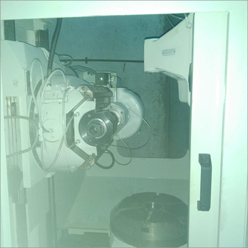 Cast Iron Used Vertical CNC Gear Hobbing Machine - Model P254, White Color, Automatic Material Handling, Gear Hobbing Functionality