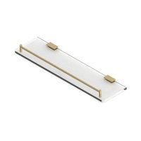 Glass Shelf With Rail-rectangular