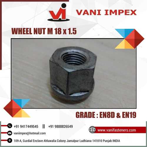 Special Wheel Nut M 18 X 1.5 Pitch