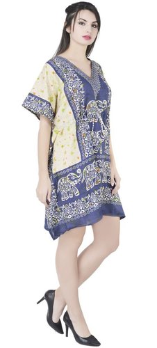 Women's Kaftan Summer Maxi Kimono Dress