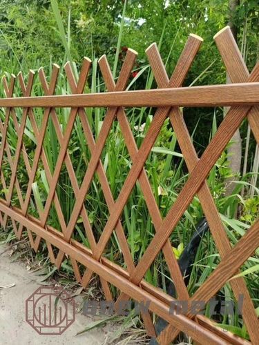 Aluminium 3d Woodgrain Railings