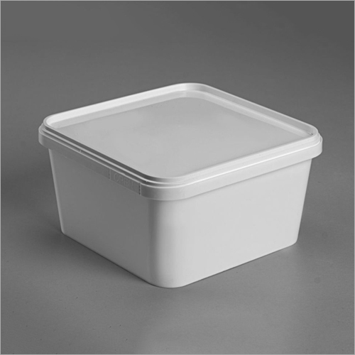 1120ml Temper Evident Square White Transparent Container