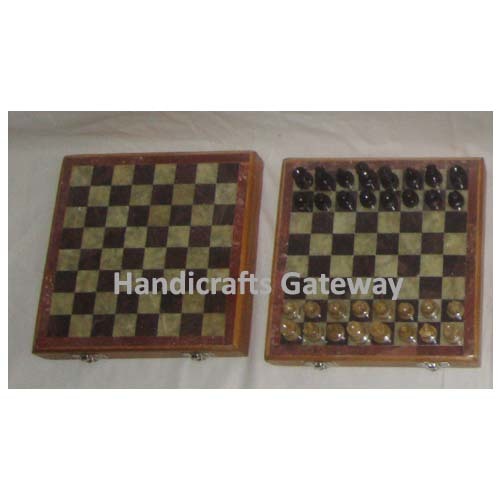 Handmade Wooden Chess Set / Board