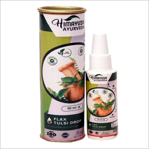 Ayurvedic Product Herbal Flax Tulsi Drop