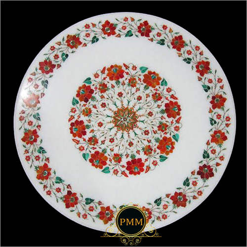Marble Round Inlay