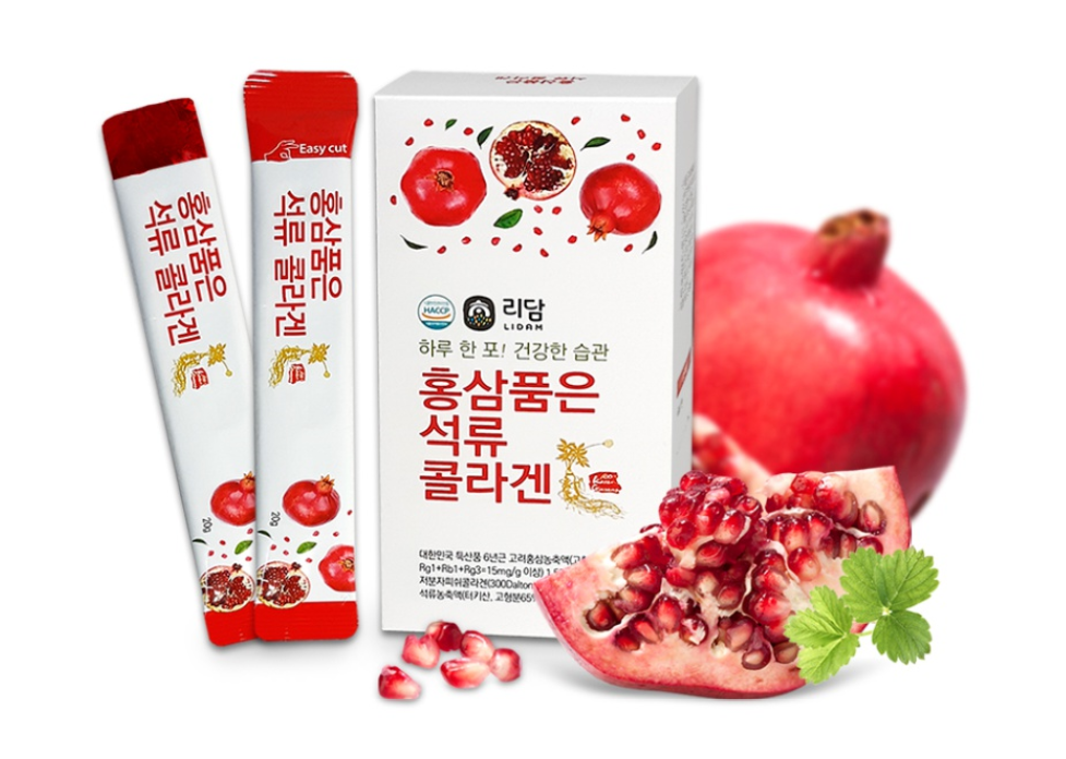 Korean Red Ginseng - Pomegrate Collagen Jelly