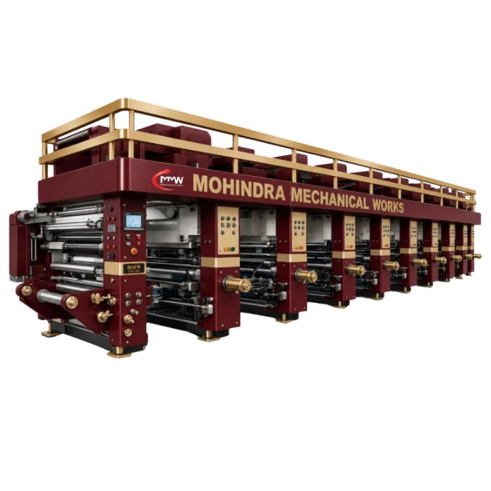 Aluminium Foil Printing Machine - Blister Foil PVC BOPP Paper | 20" to 80" Multicolor Printing Automatic Computerized 1 Year Warranty