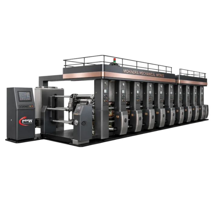 Aluminium Foil Printing Machine - Blister Foil, Labels, PVC, BOPP, Paper Compatible | Automatic Operation, 20" to 80" Printing Width, Multicolor Output, Computerized Control, 1-Year Warranty