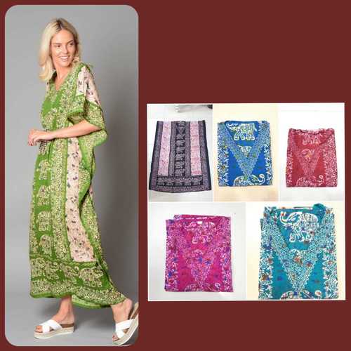 So Many Color Will Come Ladies Beach Wear Kaftan