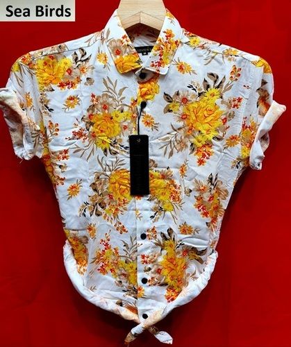 Lycra Digital Print Shirt