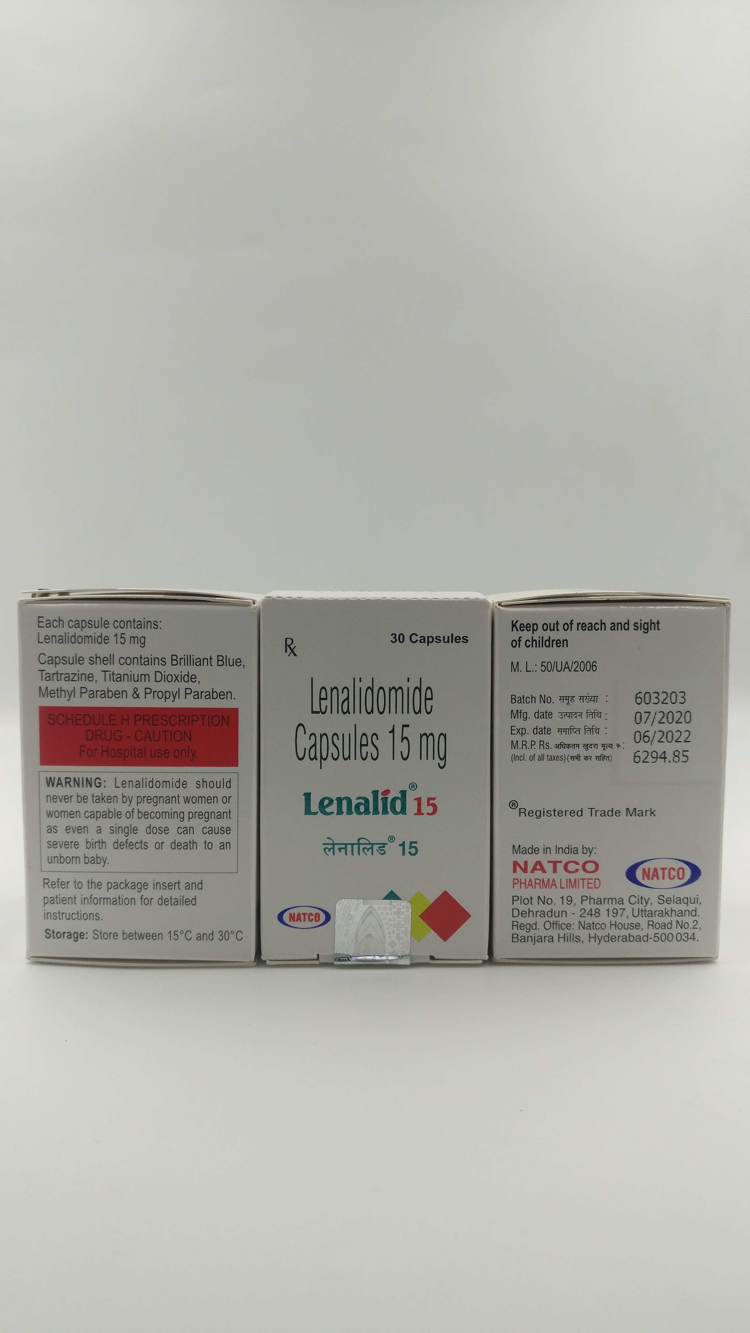 Lenalid 15 mg Capsule