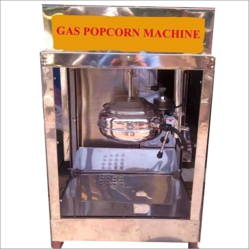 gas pop corn machine