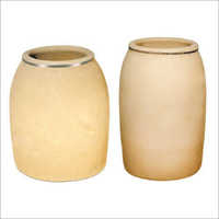 Round Clay Tandoor - Plain, Different Sizes Available | Versatile Cooking Solution