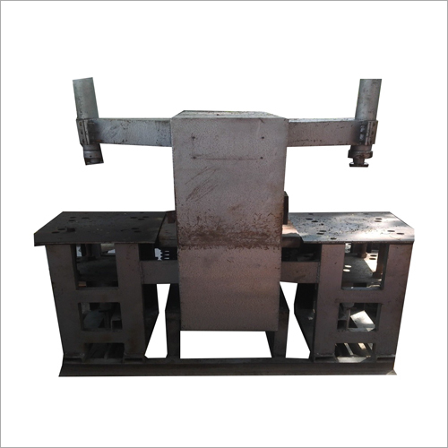 Two Station Brick Bottom Press Manual Machine and Paver Block Making Machine