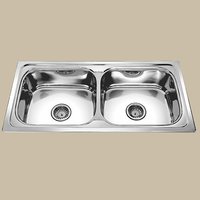 45X20X9 GOLD Double Bowl Sink