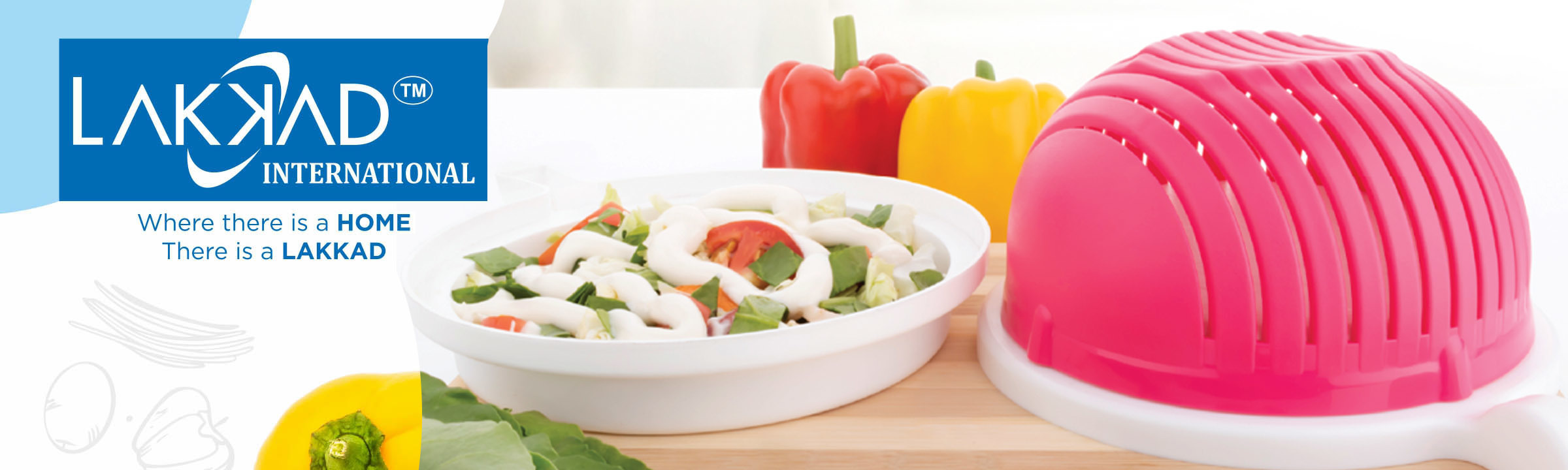 Fruit & Vegetable Salad Cutter Bowl
