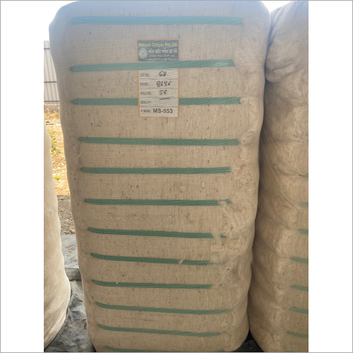 White Raw Cotton Bales
