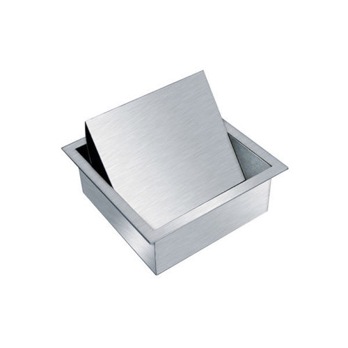 Brass Dustbin Cover Counter Mounted