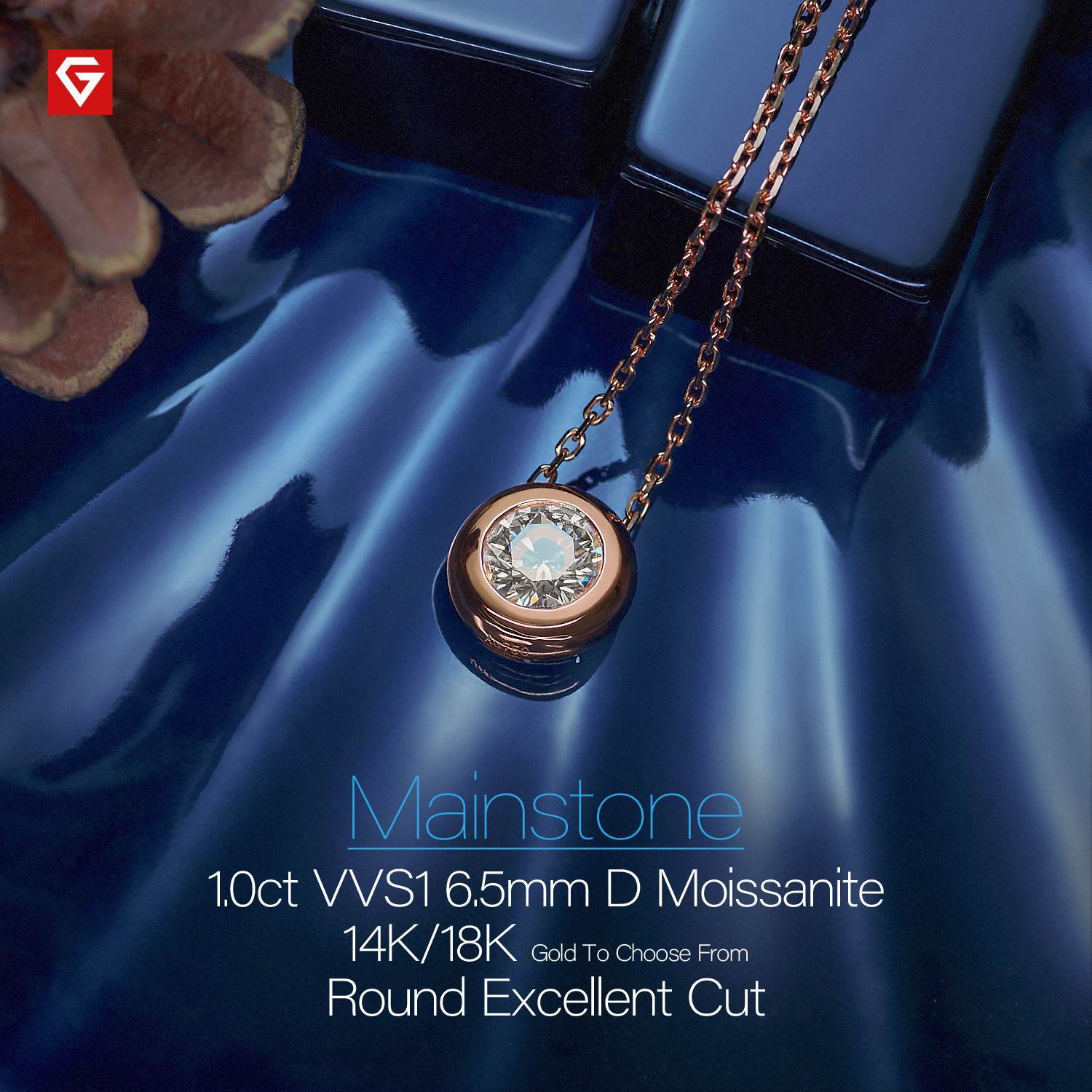 moissanie necklace