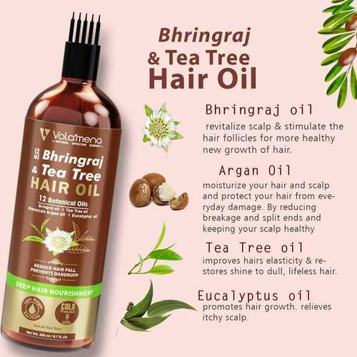 Volamena 12 in 1 bhringraj & Tea Tree Oil 200 ml