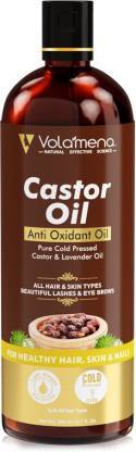 Volamena Pure Cold Pressed Castor Oil 200 ml