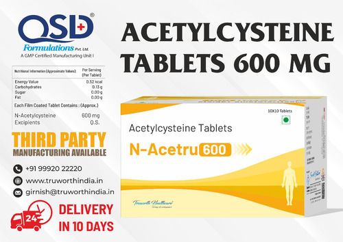 N-ACETRU 600 TABLET