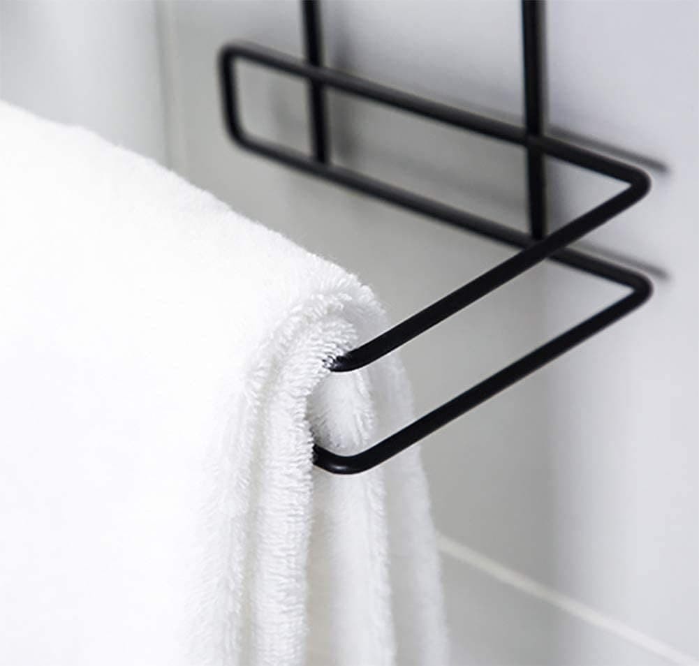 Toilet Paper Holder With Mobile Phone Storage Shelf