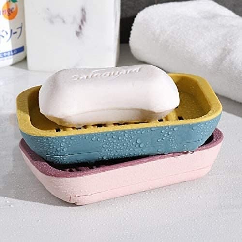 Self Adhesive Double Layer Soap Rack