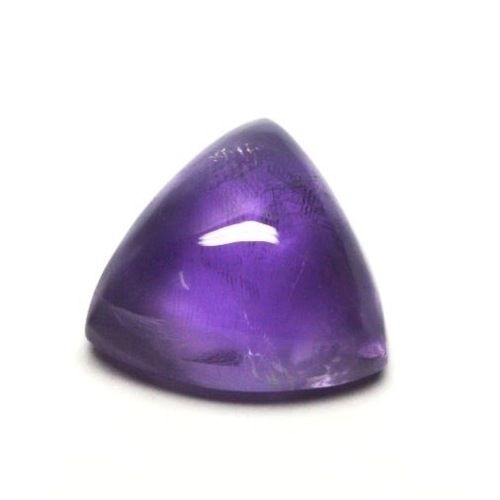 6mm African Amethyst Trillion Cabochon Loose Gemstones Grade: Aaa