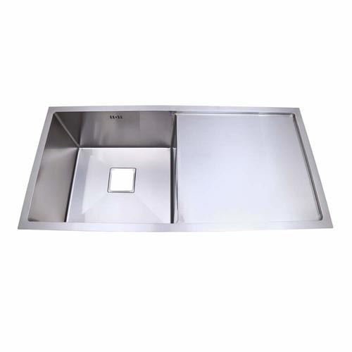 37x18x10 Single Bowl With Drain Board Matt