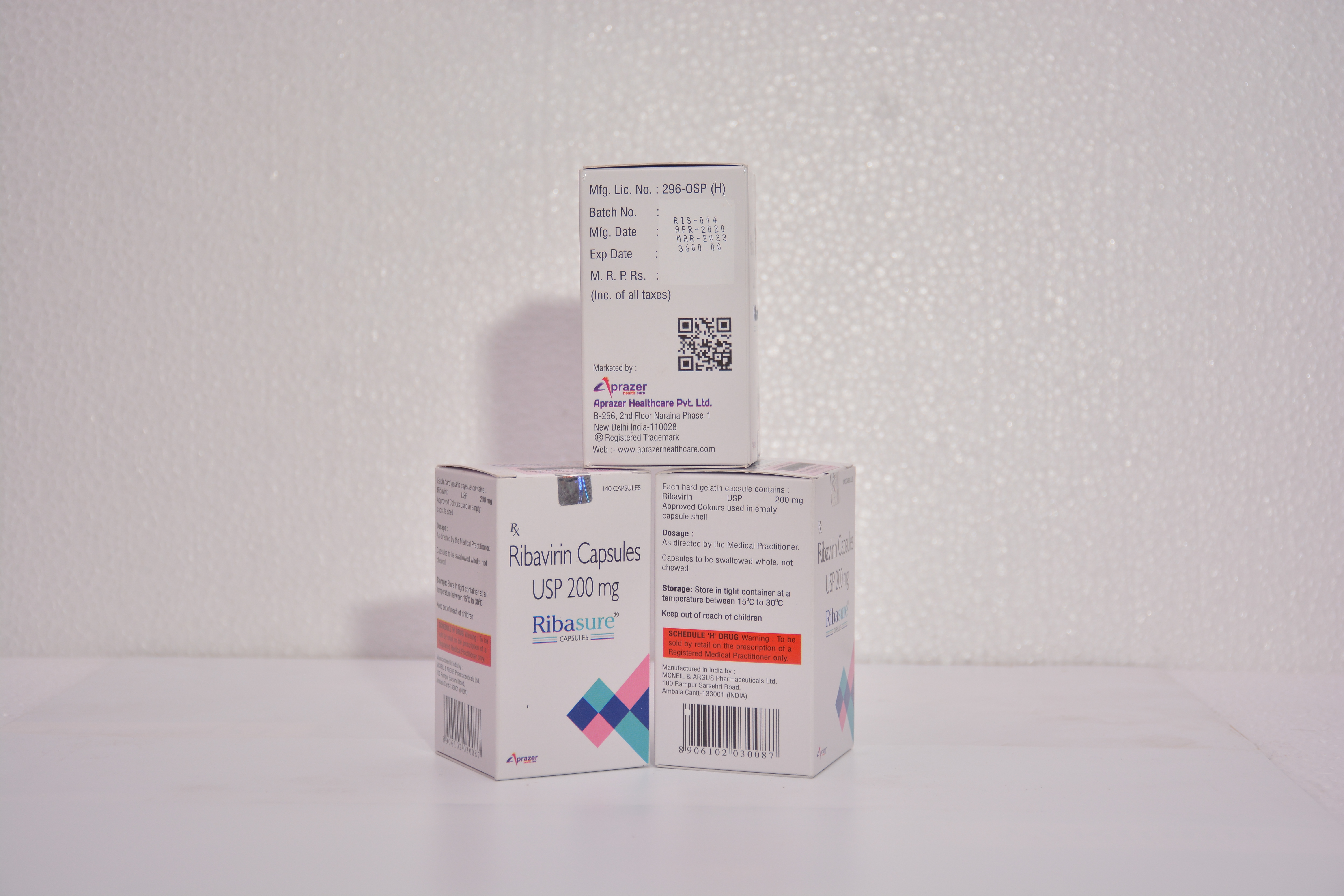 Ribasure 200 mg Capsule
