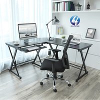 Steel Frame+mdf Board Small Space Home Office Simple Laptop Writing Table