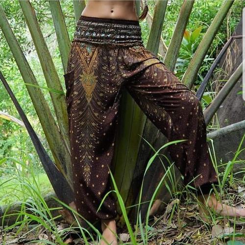 Bali African Female Animal Print 3 Quarter Blank Fat Yoga Pants