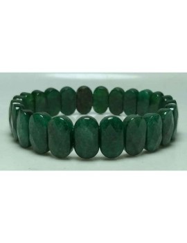 Green Jade Faceted Bracelet By CRYSTALS AND MORE EXPORTERS