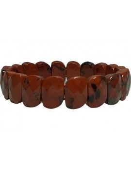 Red Jasper Faceted Bracelet