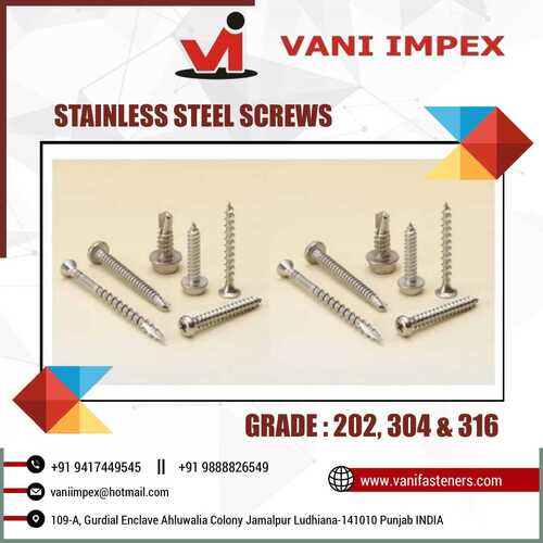 Stainless Steel Screw