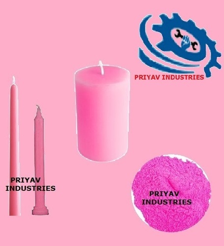 Pink Wax Candle Color