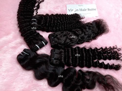 Curly Human Hair Weft