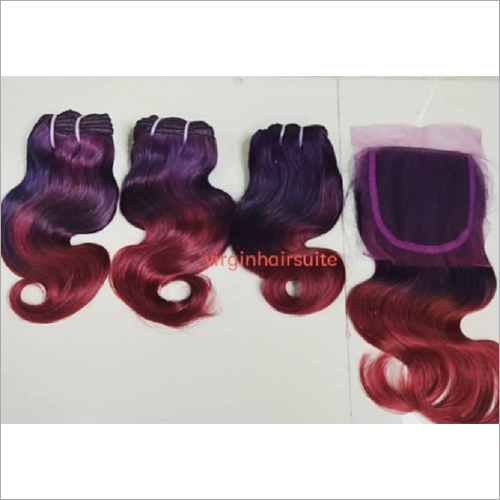 Colored Human Hair Weave