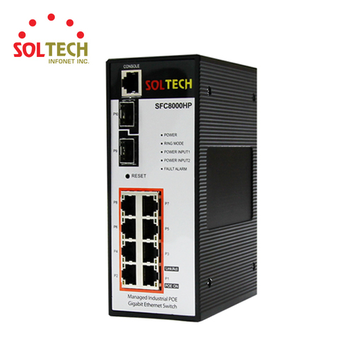 100/1000M/2.5G Gigabit Industrial Power over Ethernet Switch with SFP