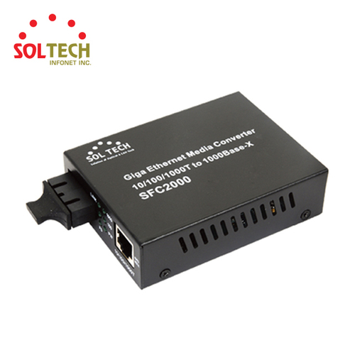 100/1000Mbps Gigabit Ethernet Converter SC type Single and Multi mode Fiber
