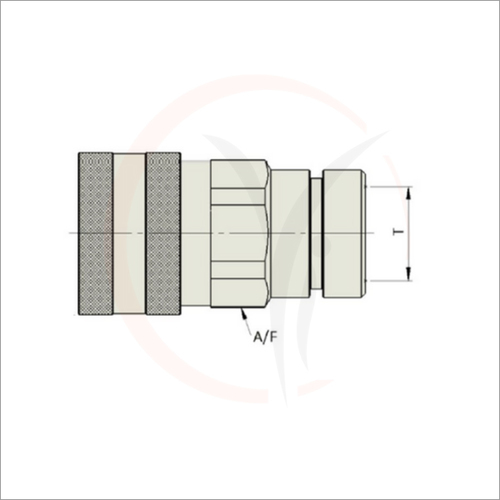 A Female SockeISO 7241 - A Male Plug With Male End Connection - Ls As Per ISO 8434