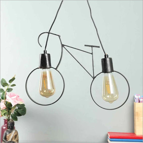 Warn White Light Cycleiron Ceiling Lamp