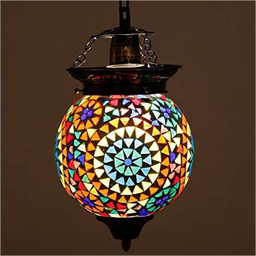 Decent Glass Hanging Lights Light Source: Energy Saving