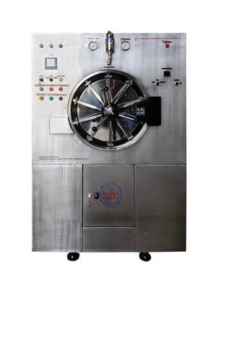 Fully Automatic Horizontal Cylindrical Double Door Steam Sterilizer