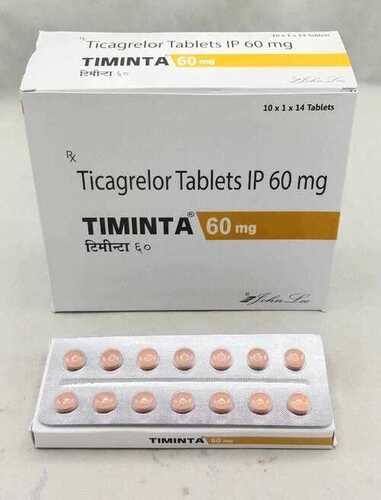 Ticagrelor Tablets 90 Mg Shelf Life: 2 Years