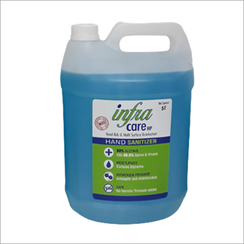 5 Ltr 80% Alcohol Based Sanitizer